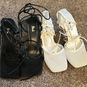 Mesh Heels